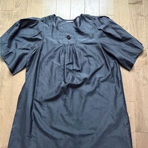 Valette Charcoal Short Sleeve Top